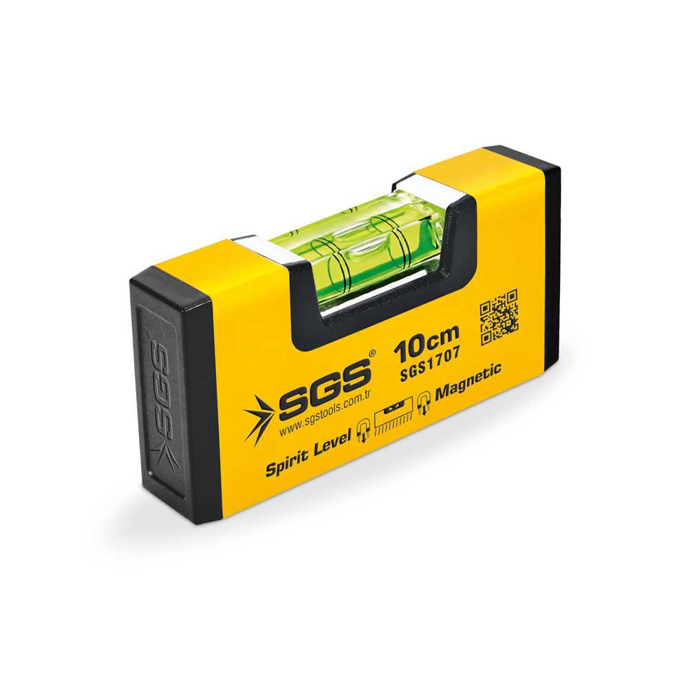 SGS1707 ALİMİNYUM MIKNATISLI SU TERAZİSİ MİNİ 10CM